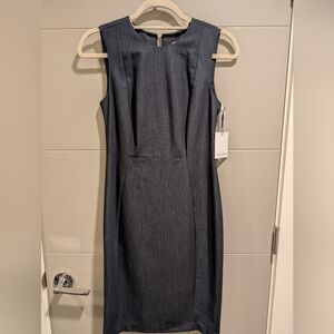NWT Calvin Klein Grey Dress
